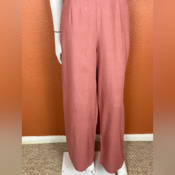 Jun & Ivy Elegant Pink Jumpsuit Size LARGE. E38 - Picture 10 of 14